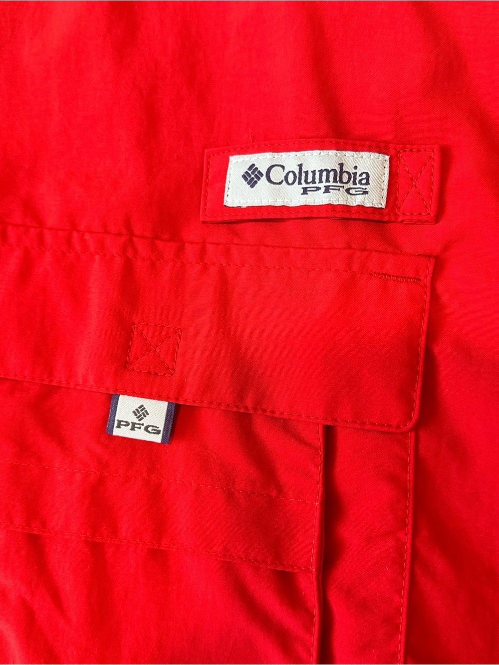 Columbia PFG Bahama Fishing Shirt – 3XL Long Sleeve Red - Picture 5 of 6